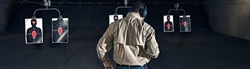 Hi-Vis Caldwell Silhouette Dual Zone Targets - Durable Shooting & Hunting Range Essentials