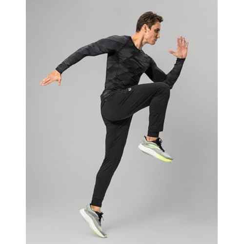 G Gradual Men's Sweatpants with Zipper Pockets Athletic Pants Traning Track Pants Joggers for Men Soccer, Running, Workout