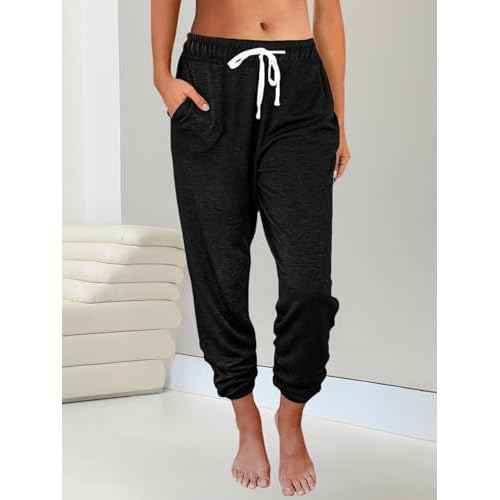 AUTOMET Sweatpants Women with Pockets Lounge Pajama Travel Pants Work Joggers Fall Clothes Winter Teachers Outfits 2025