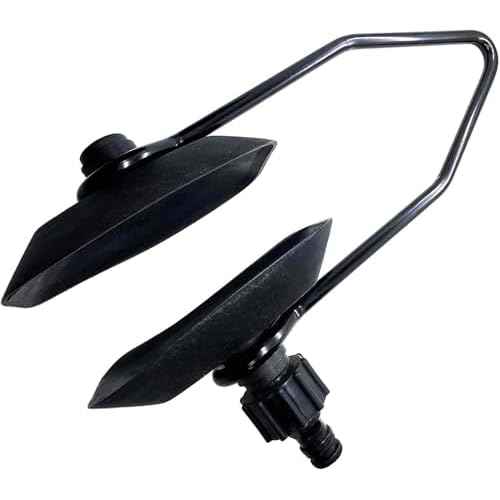 ISURE MARINE Universal Rectangular Outboard Motor Water Flusher Boat Ear Muff Engine Flusher for Marine Boat