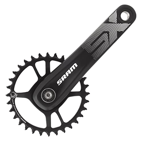 SRAM SX Eagle Boost 148 Crankset - 170mm, 12-Speed, 32t, Direct Mount, Power Spline Spindle Interface, Black, A1