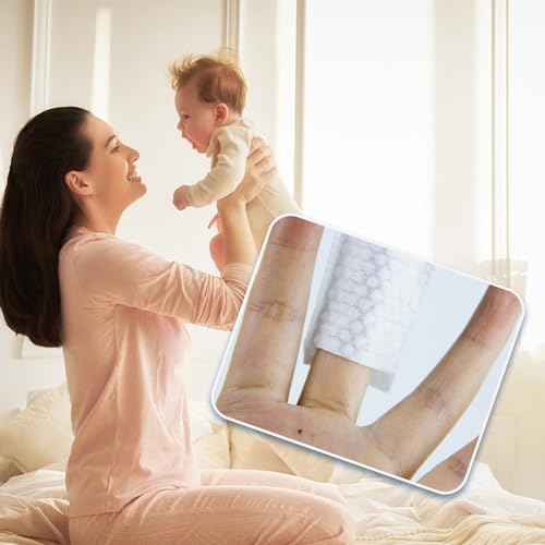 100 PCS Cotton Finger Cots, Finger Covers Protection for Finger Tips, Breathable, Sweat Resistant, and Wear-Resistant, Perfect for Work, Nails Cleaning, and Injured Fingers (White)