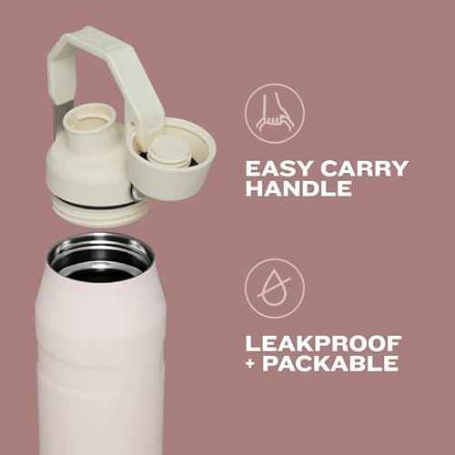 Stanley IceFlow Fast Flow Water Bottle | Angled Spout Lid | Lightweight & Leakproof for Travel & Sports | Insulated Stainless Steel | BPA-Free