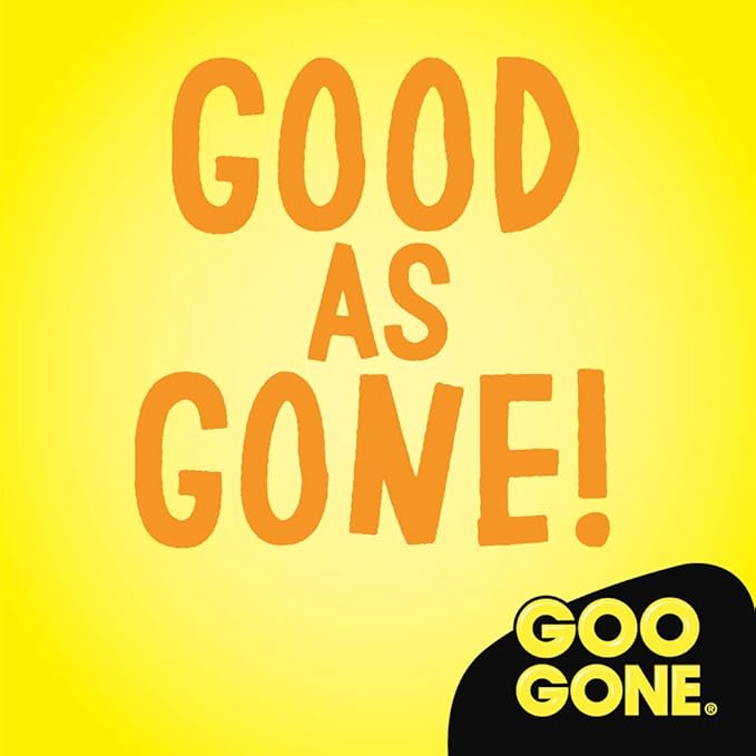 Goo Gone Original Spray Gel - Adhesive Remover, Removes Chewing Gum, Grease, Tar, Stickers, Labels, Tape Residue, Oil, Blood, Lipstick, Mascara, Shoe Polish, Crayon, 12 Oz, 6 Pack