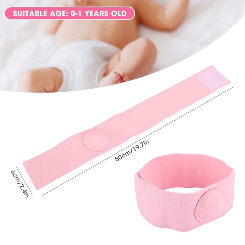 TOWEBOORY 2pcs Umbilical Hernia Belt for Babies,Hernia Patch,Belly Button Hernia Belt,Infant Abdominal Navel Support Newborn Belly Belt,Adjustable Newborn Belly Support Band Wrap