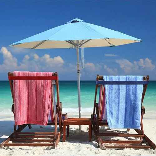 4 Pack Towel Bands, Flexible and Strong Beach Towel Holder, Lightweight and Easy to Store for Vacation and Travel, Towel Bands for Beach Chairs and Cruise Chairs