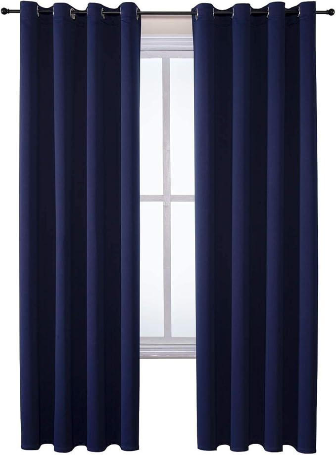 ChrisDowa Grommet Blackout Curtains