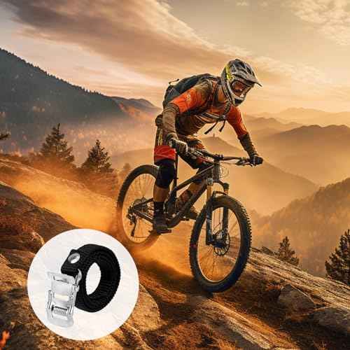 4 PCS Bike Pedal Straps Universal Replacement Foot Pedal Straps for Bicycles or Exercise Bike Spin
