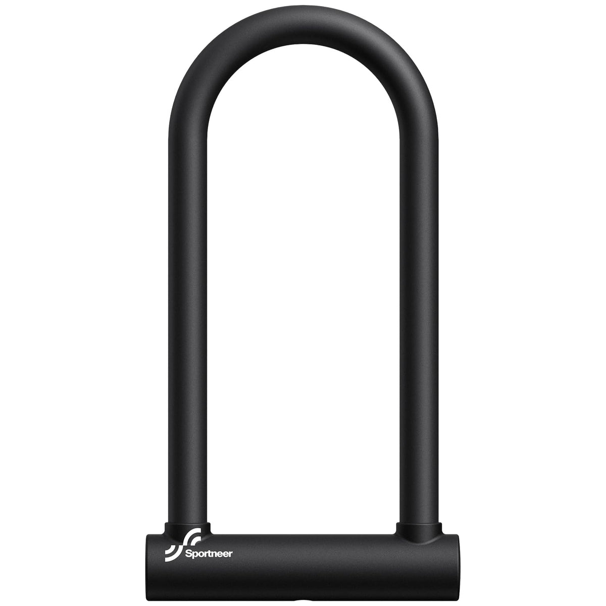 Sportneer Bike U Lock - 18mm Shackle Heavy Duty Anti Theft Bike Locks with 3 Keys - Bicycle U-Locks with Sturdy Mounting Bracket for Road, Mountain, Electric & Folding Bike, Size 11.5''x6.25''
