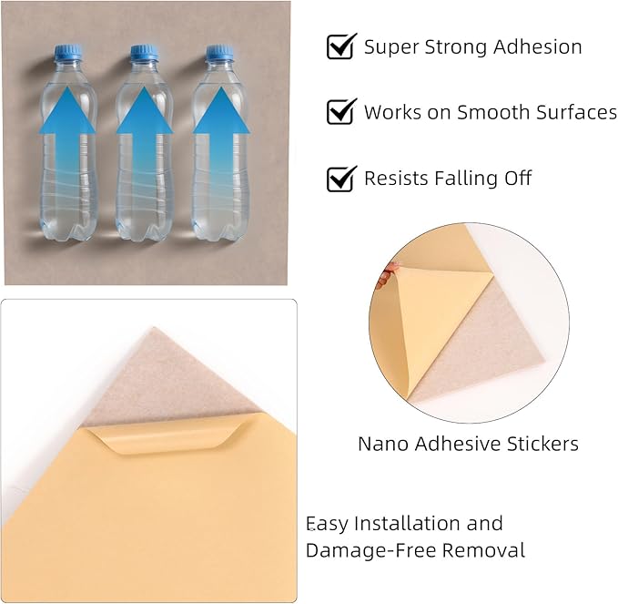 6 PCS Acoustical Wall Panels,23.6 x 23.6 Inch Self-adhesive Sound Absorbing