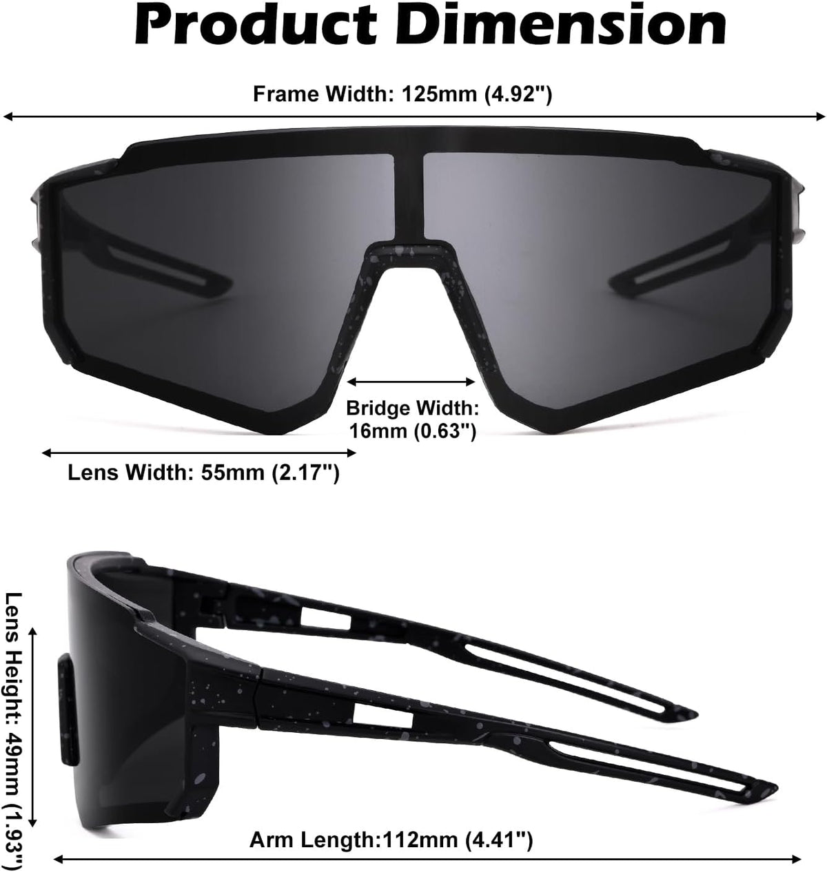 Skiennix Kids Baseball Sunglasses - Youth Sports Shades for Boys & Girls Age 4-10