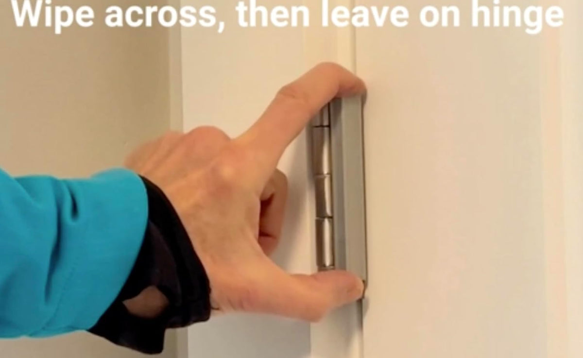 The First-of-Its-Kind Lubricant Cartridge for Squeaky Door Hinges. Mess-Free, Odorless, Sprayless & Prelubricated. Hinge Husher™ Lubricant Cartridges (3 Pack - Black)