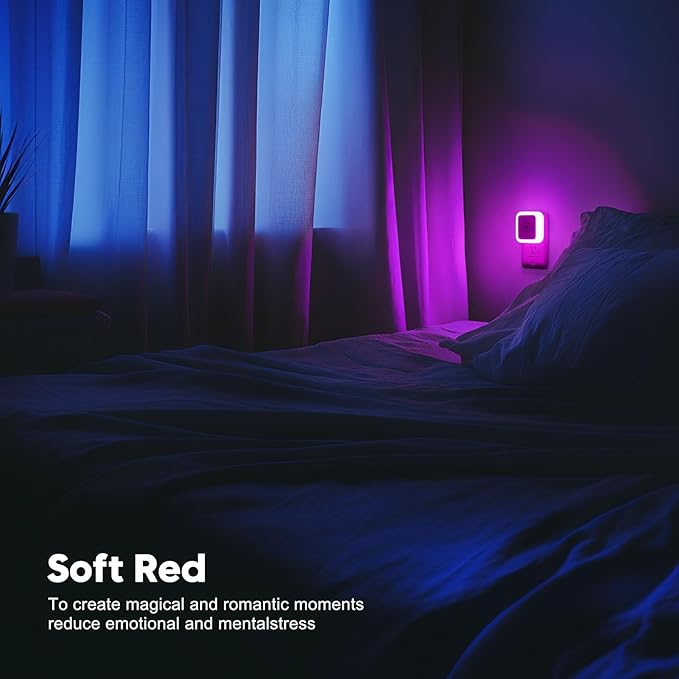 Sujeet Night Light, Night Lights Plug into Wall 8-Pack, Nightlight Plug in