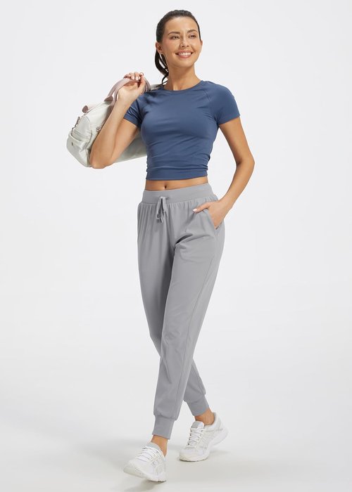 Libin Women's Athletic Joggers - Tapered Casual Sweatpants with Pockets | Petite, Regular, Tall Sizes