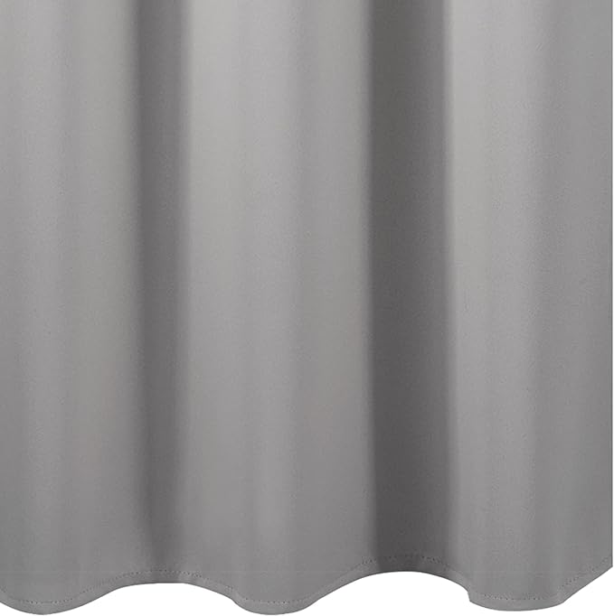 LEMOMO Blackout Curtains 38 x 84 inch/Light Grey Curtains Set of 2