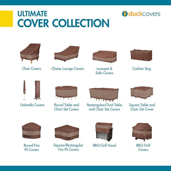 DUCKCOVERS Ultimate Waterproof BBQ Grill Cover, 70 Inch, Grill Cover, Grill Cover for Outdoor Grill, BBQ Cover