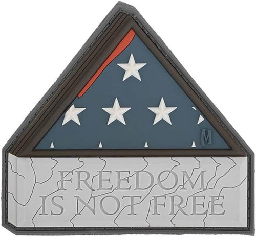 MAXPEDITION Freedom is Not Free Patch - Tactical Gear Morale Badge