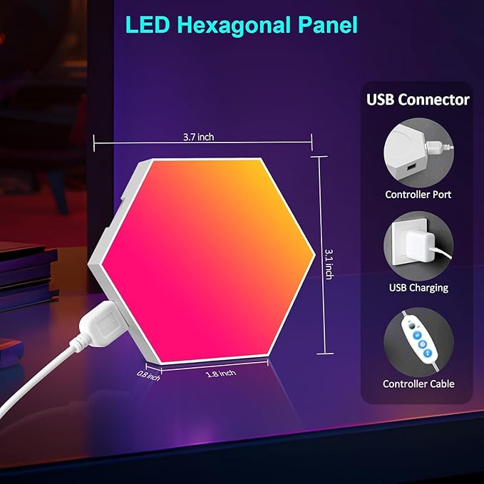 Kangtaixin Hexagon LED Lights 20 Pack