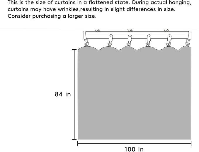 Room Divider Curtains Flexible Ceiling Tracks set Curtain track Ceiling Mount