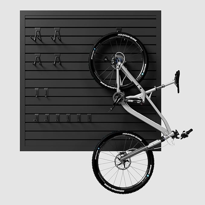 4'H x 4'W Slatwall Panel Garage Wall Organizer