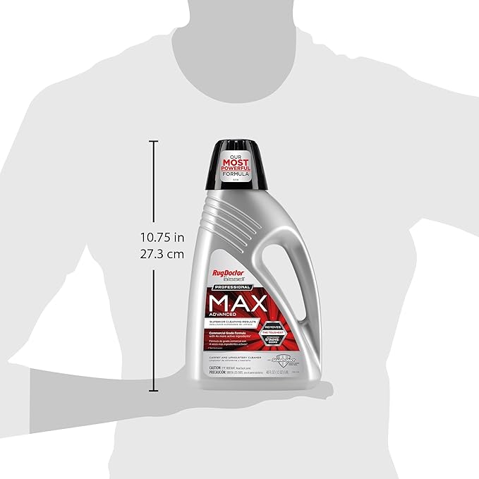 Rug Doctor by BISSELL Max Advanced Deep Carpet Cleaner Solution 48oz