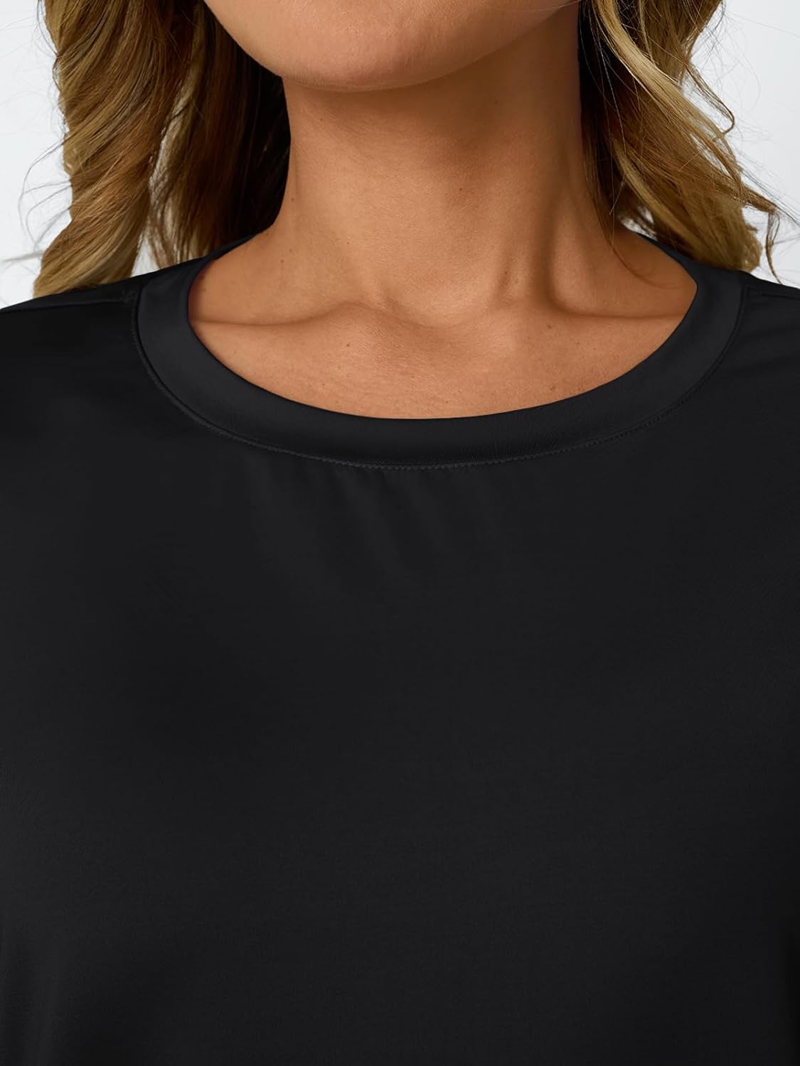 AUTOMET Women's Workout Tops - Moisture-Wicking Short Sleeve Gym Shirts for Yoga & Running | Quick Dry