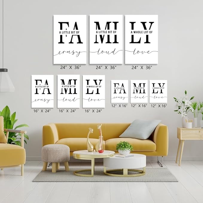 GUBIYU Home Wall Art for Living Room & Dining Room