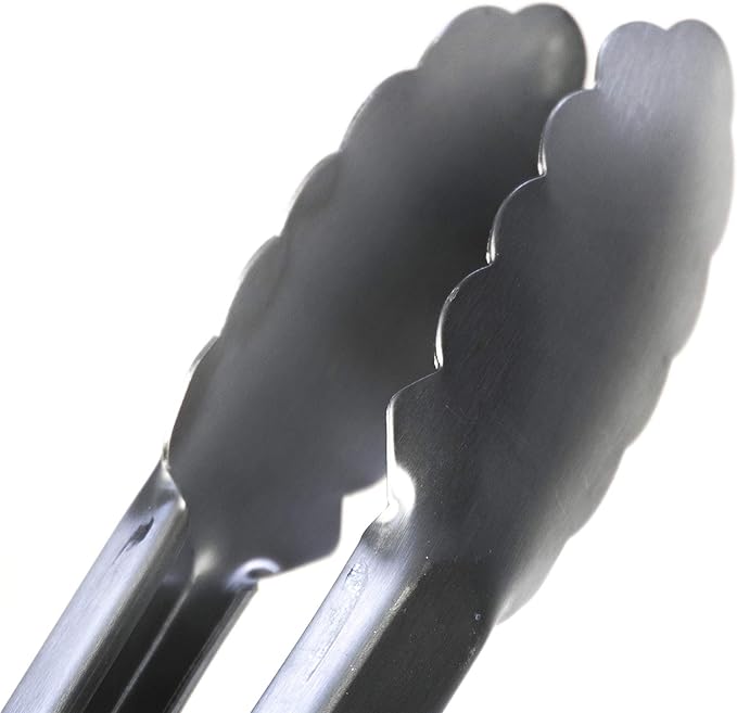 Kona Premium Stainless-Steel Locking Grill Tongs 18 inch, Sturdy, Heavy Duty Tongs - Great for Cooking, Grilling, and Barbecue (BBQ)