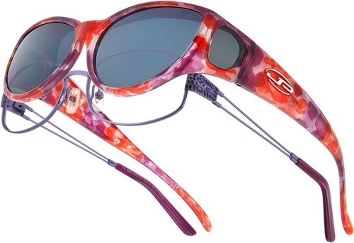 IKARA BERRY CRUSH Polarvue Grey Lens Sunglasses - UV Protection & Stylish Design