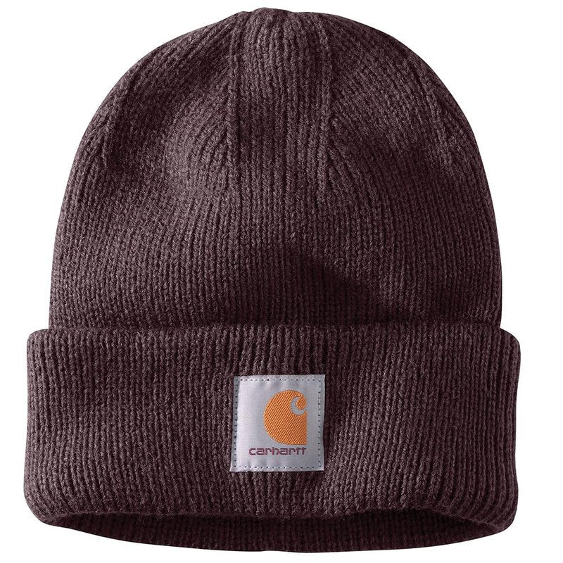 Carhartt Women's Rib Knit Beanie, BlackBerry, One Size