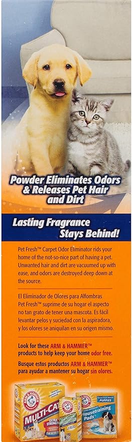Arm & Hammer Carpet Pet Fresh Odor Eliminator 30 Oz, Pack of 3