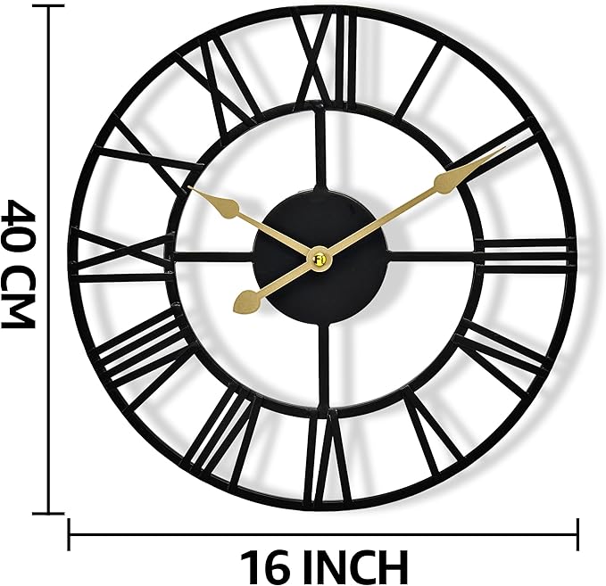 Sorbus Large Wall Clock for Living Room Decor