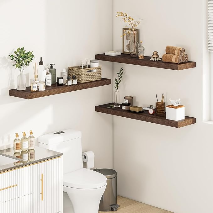Vivelove Farmhouse Floating Shelves