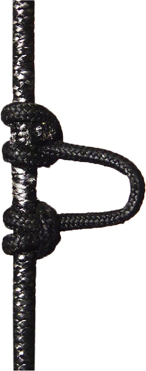 Archery Release D Loop Bowstring Nock - SAS Black Bow String for Precision