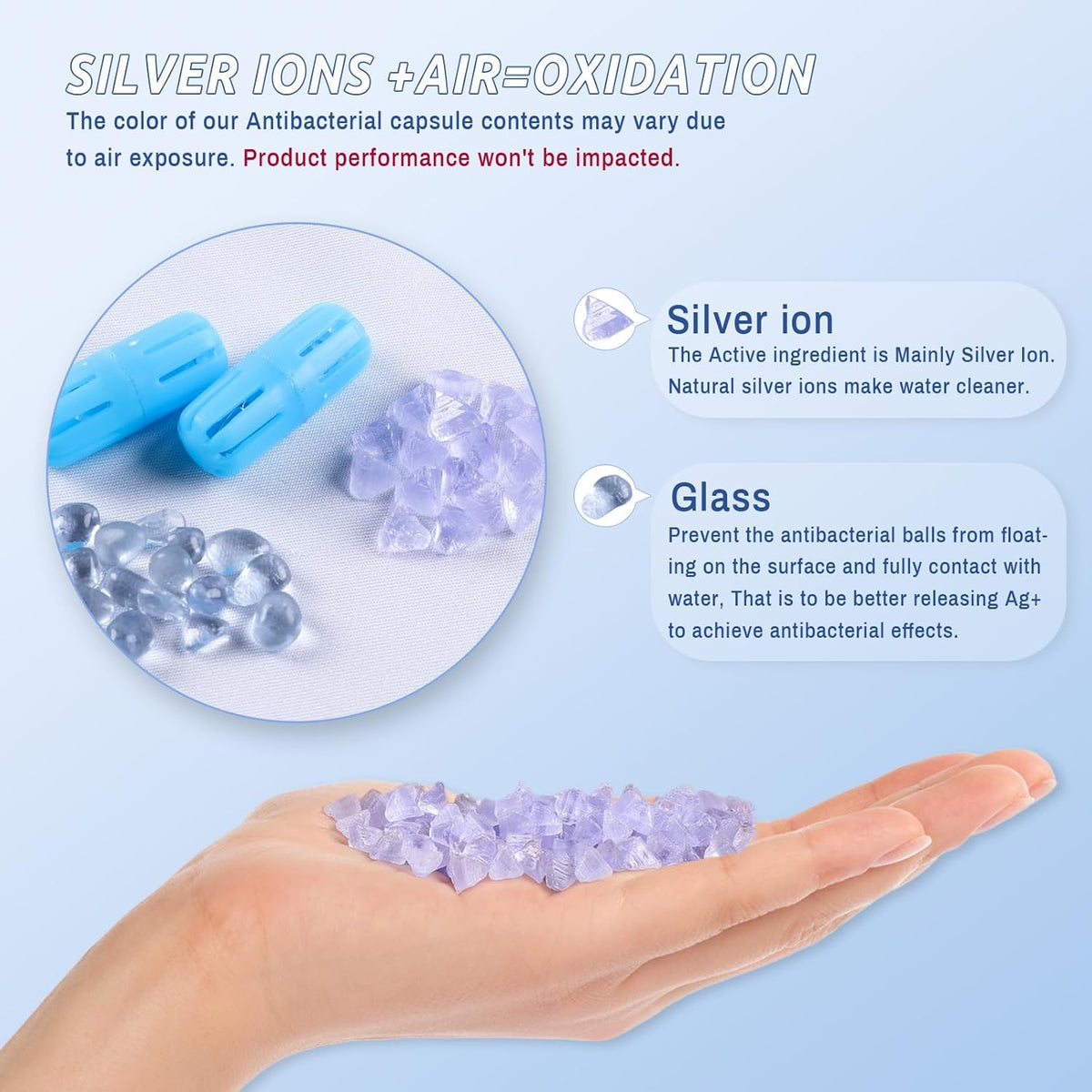 Humidifier Cleaner, 3 Pack Humidifier Cleaning Fish for Universal Humidifiers Tanks 90 Days, Purifies Water & Prevent Hard Water Build-Up, Reduce White Dust and Odors
