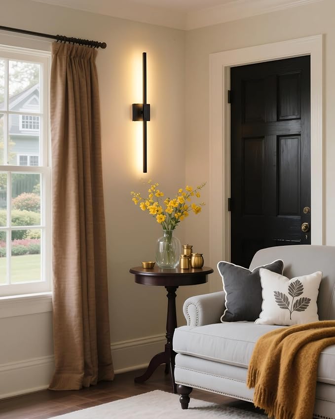 8000mAh Battery Operated Wall Sconce Set of 2, 3000K-6000K Dimmable