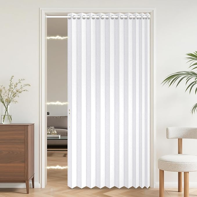 AJAZZ Blackout Accordion Doors Curtain