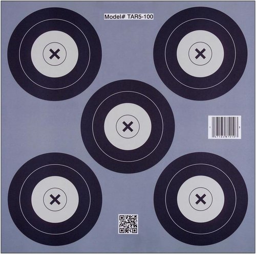 30-06 Outdoors 5 Spot Target Paper - 100-Pack for Precision Shooting
