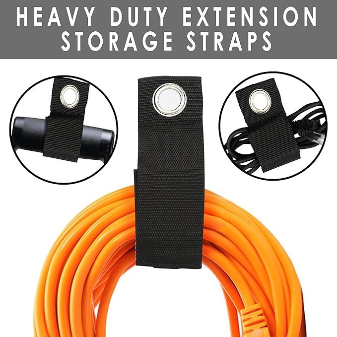 KOFANI Steel Garage Storage Hooks - 16 Pack Anti-Slip Coating, Heavy Duty Wall Mount Hooks for Hanging Bike, Ladder, Garden Tools