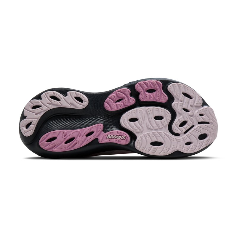 Brooks Women’s Adrenaline GTS 25 Supportive Running & Walking Shoe - Mauve/Ebony/Pink - 8.5 Medium