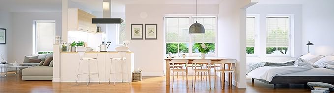 CHICOLOGY Mini Blinds for Indoor Windows – 12"W x 60"H, Kitchens & Apartments