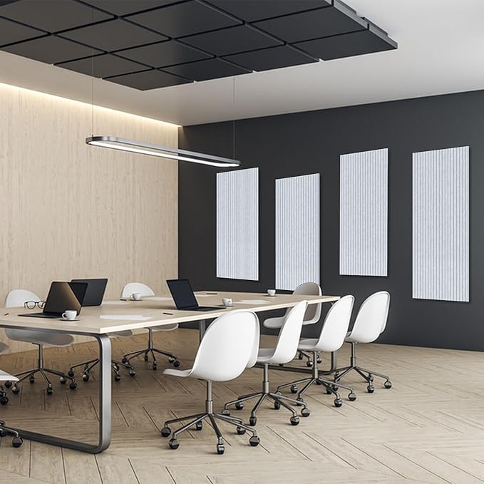 Acoustic Panels, 5 Pack Sound Panels, 47.2"x23.6"x0.35" Soundproof Wall Panels