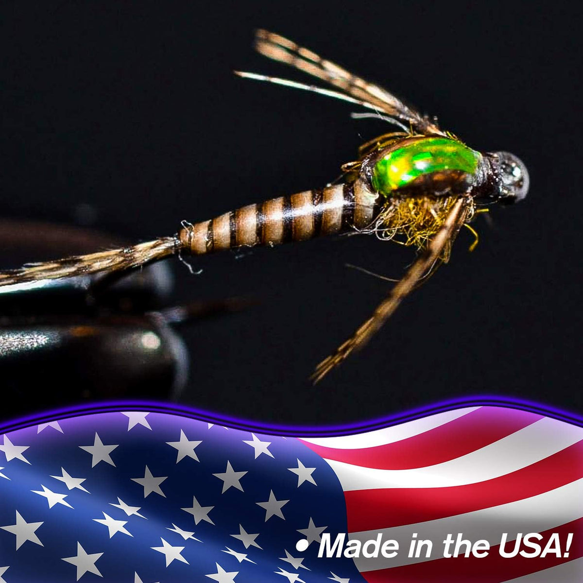 SOLAREZ Fly Tie UV Cure Resin Thin Hard Formula (0.5 oz Bottle) ~ Thin-Hard Fly Tying Cement, Fly Fishing Lures, Easily Build Durable Fly Heads and Bodies ~ Made in The USA