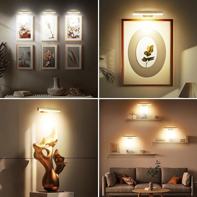 6pcs Battery Operated Picture Light