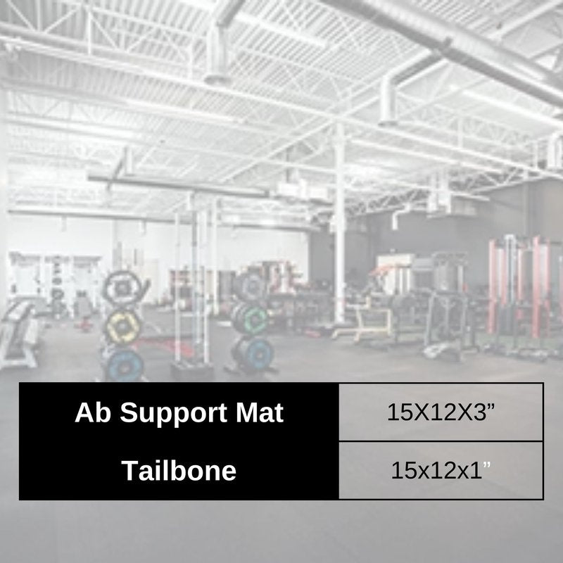 Rep Ab Support Mat - Red