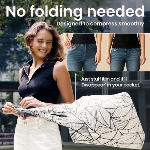 Nanobag Sling - Ultralight Crossbody Bag for Men & Women | Packable Travel & Grocery Tote