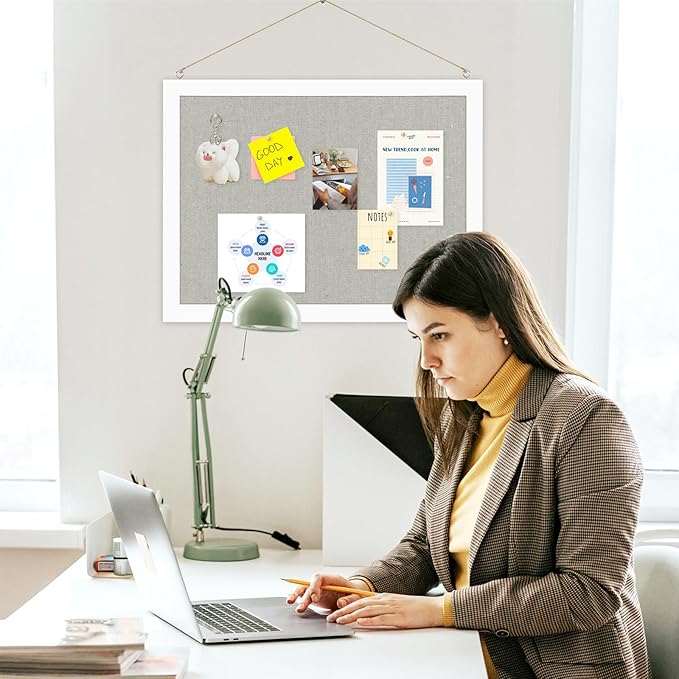 2-Pack Double-Sided Cork Board