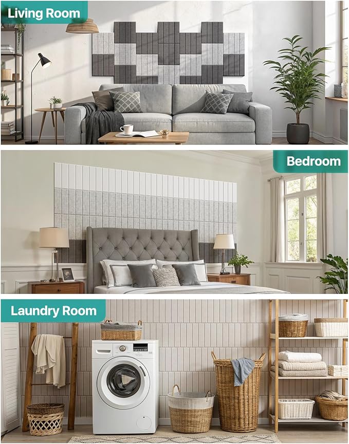 18 Pack Sound Proof Foam Panels