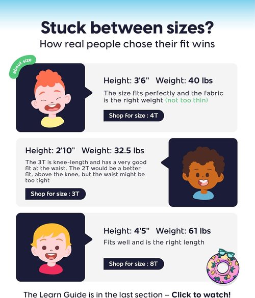 maamgic Boys Swim Trunks Toddler Swim Shorts Little Boys Bathing Suit Swimsuit Toddler Boy Swimwear