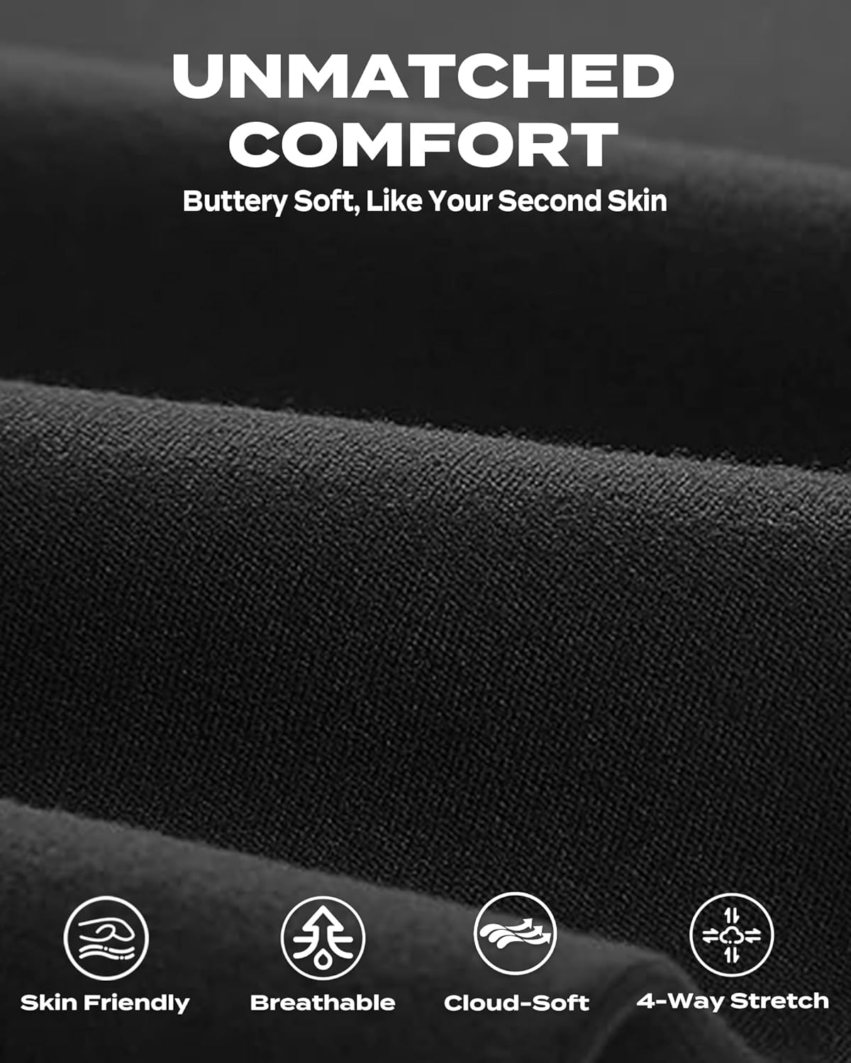 TNNZEET Capri Leggings - High Waisted Tummy Control Black Leggings with Pockets for Yoga & Cycling
